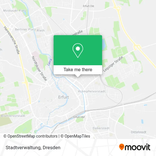 Карта Stadtverwaltung