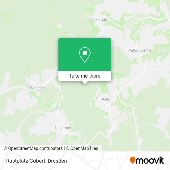 Карта Rastplatz Gobert