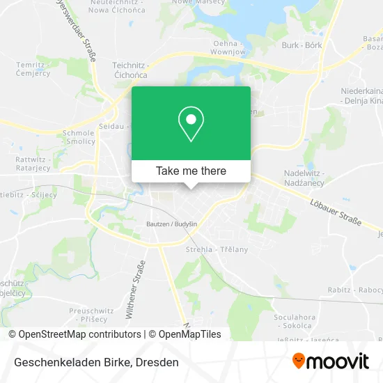 Карта Geschenkeladen Birke