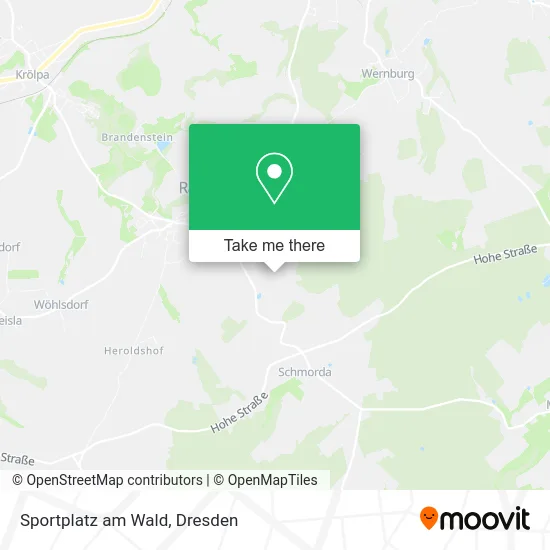 Карта Sportplatz am Wald