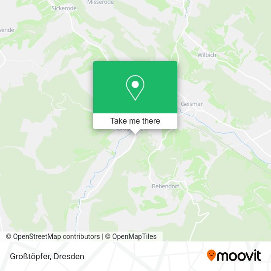 Карта Großtöpfer