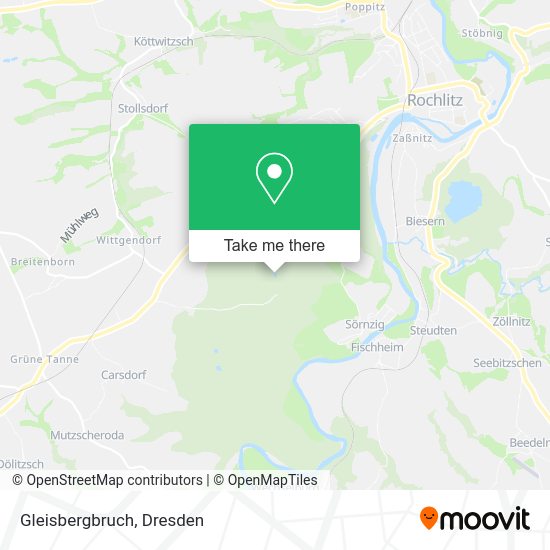 Карта Gleisbergbruch