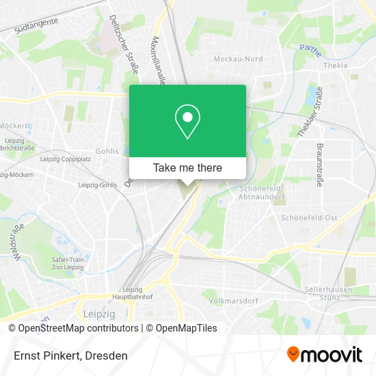 Карта Ernst Pinkert