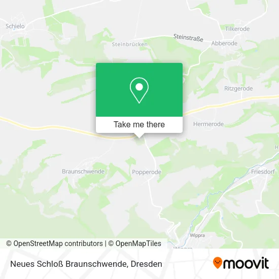 Карта Neues Schloß Braunschwende