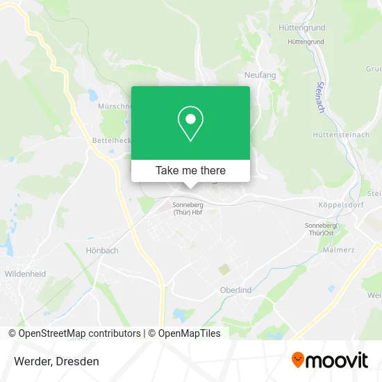 Карта Werder