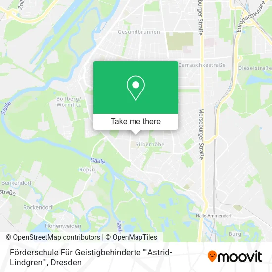 Карта Förderschule Für Geistigbehinderte ""Astrid-Lindgren""