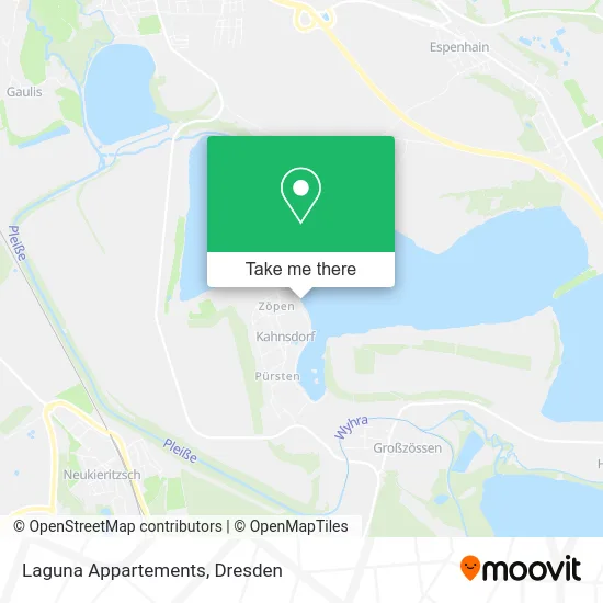 Карта Laguna Appartements
