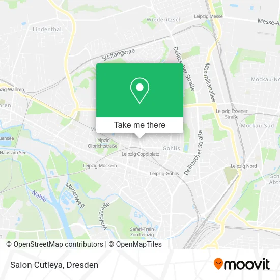 Карта Salon Cutleya