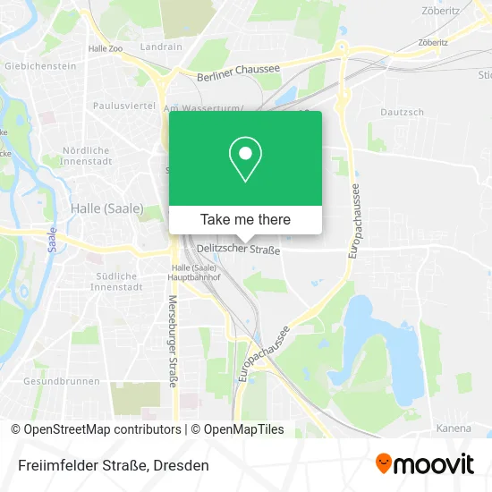 Карта Freiimfelder Straße