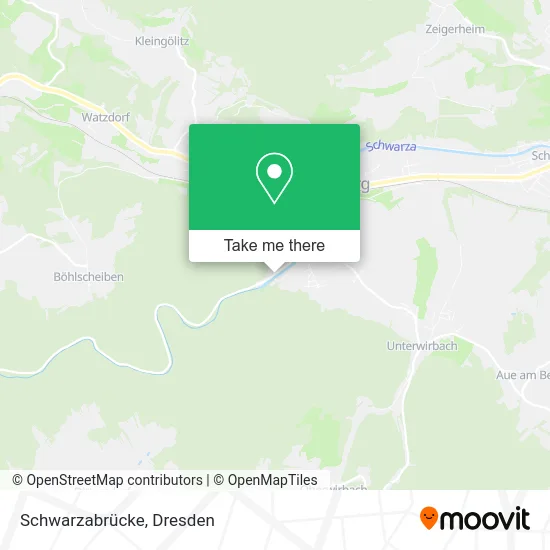 Карта Schwarzabrücke