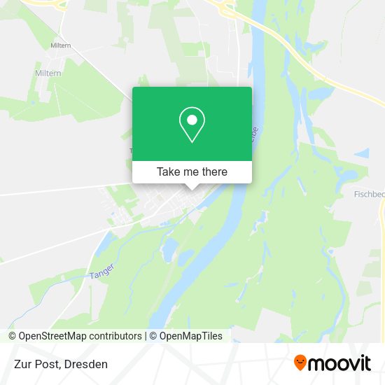 Карта Zur Post