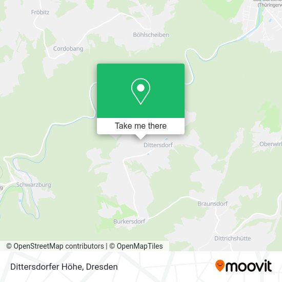 Карта Dittersdorfer Höhe