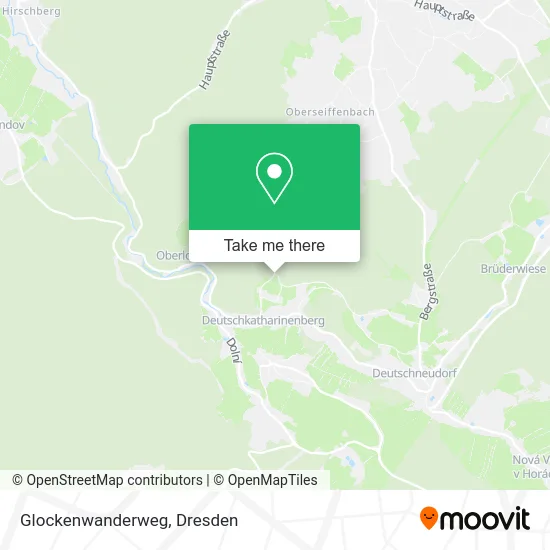 Карта Glockenwanderweg