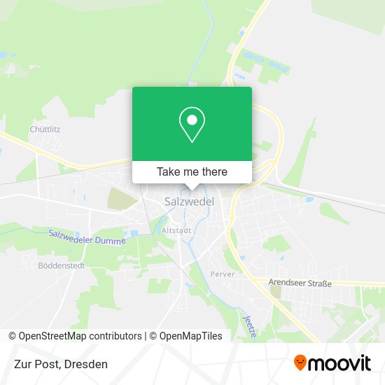 Карта Zur Post