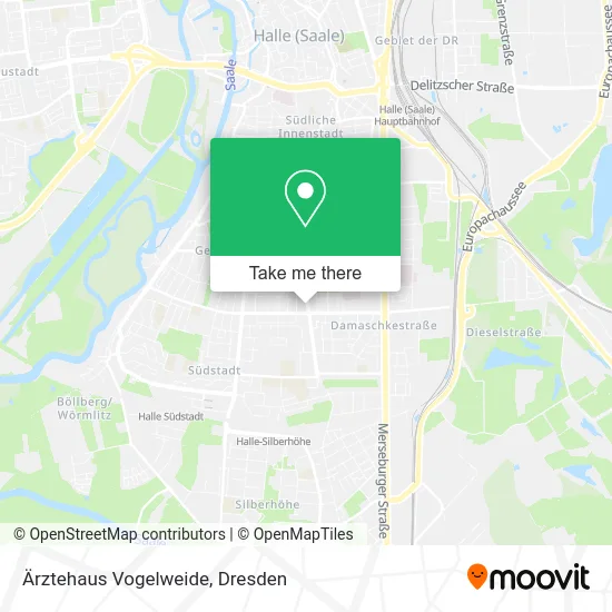 Карта Ärztehaus Vogelweide
