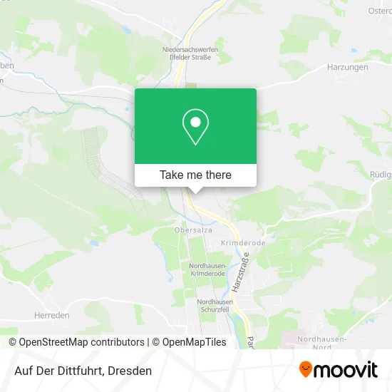 Карта Auf Der Dittfuhrt