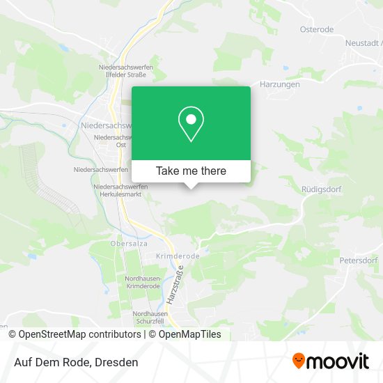 Карта Auf Dem Rode
