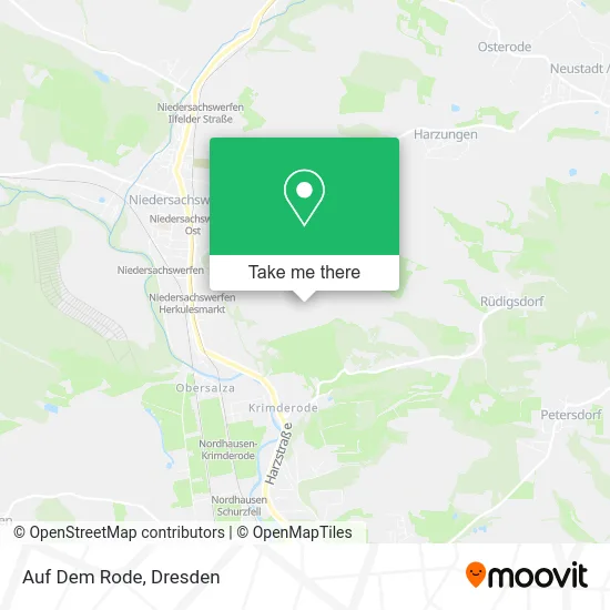 Карта Auf Dem Rode