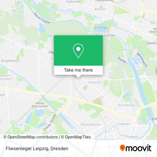 Карта Fliesenleger Leipzig