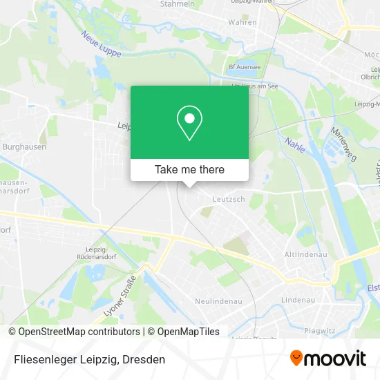 Карта Fliesenleger Leipzig