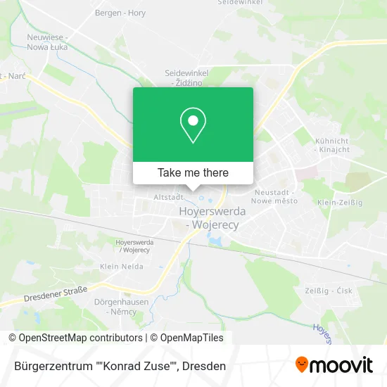Карта Bürgerzentrum ""Konrad Zuse""