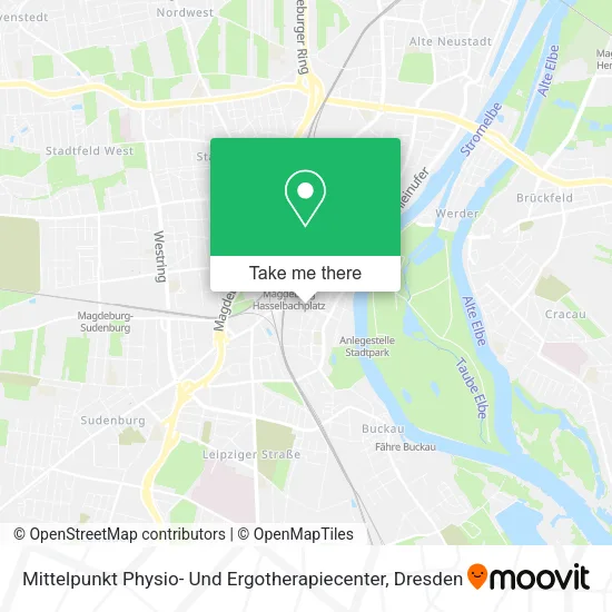 Карта Mittelpunkt Physio- Und Ergotherapiecenter