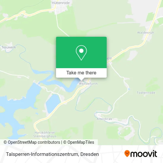 Карта Talsperren-Informationszentrum