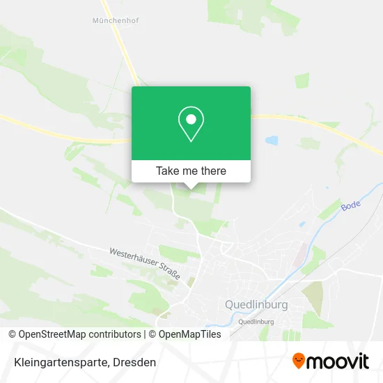 Карта Kleingartensparte