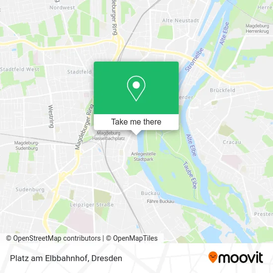 Карта Platz am Elbbahnhof