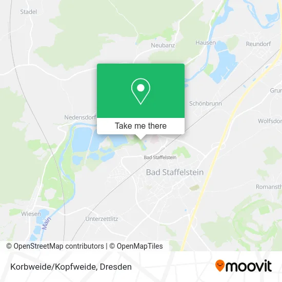 Korbweide/Kopfweide map