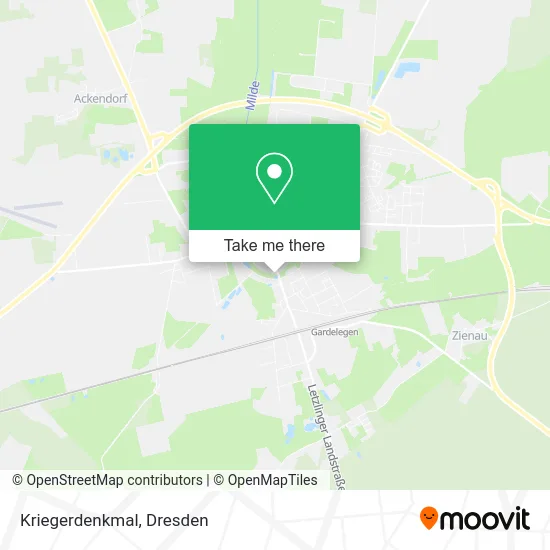 Карта Kriegerdenkmal