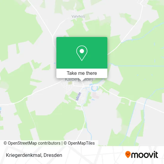 Карта Kriegerdenkmal