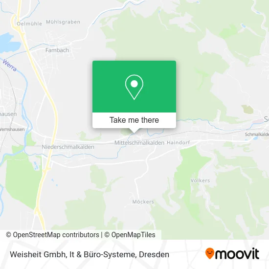 Карта Weisheit Gmbh, It & Büro-Systeme