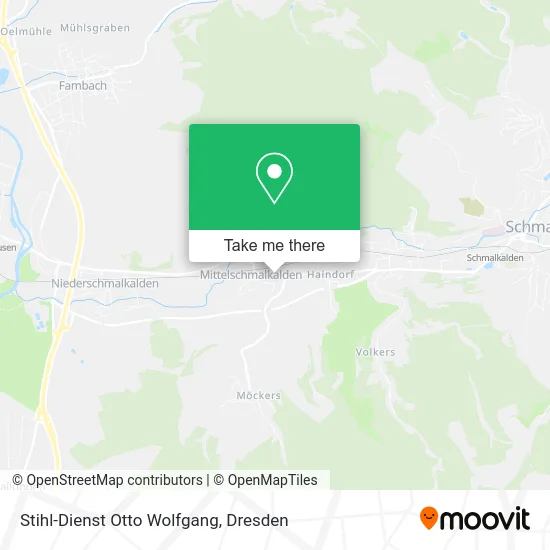 Карта Stihl-Dienst Otto Wolfgang