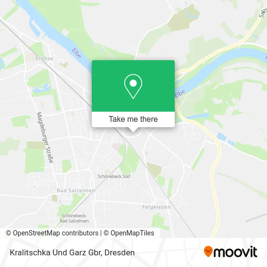 Карта Kralitschka Und Garz Gbr