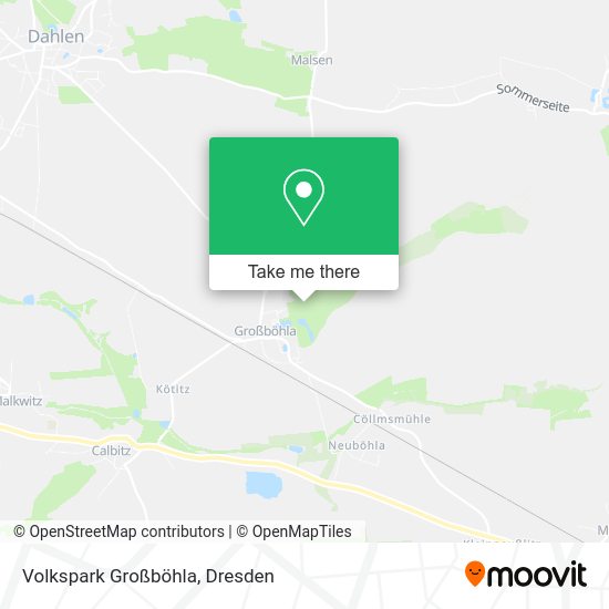Карта Volkspark Großböhla