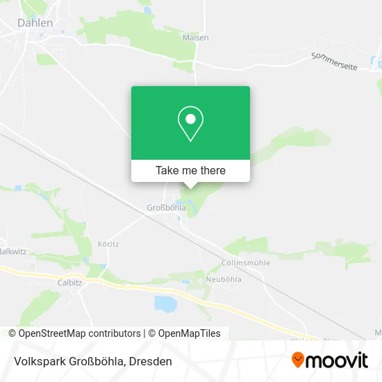 Карта Volkspark Großböhla