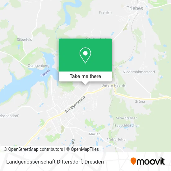 Карта Landgenossenschaft Dittersdorf