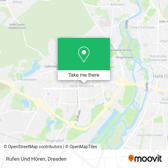 Карта Rufen Und Hören