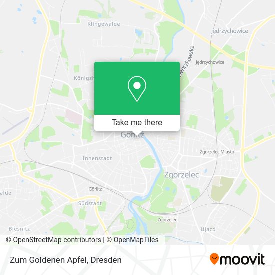 Карта Zum Goldenen Apfel