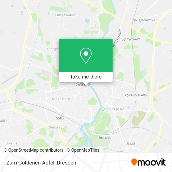 Карта Zum Goldenen Apfel