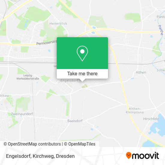 Карта Engelsdorf, Kirchweg