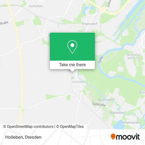 Карта Holleben