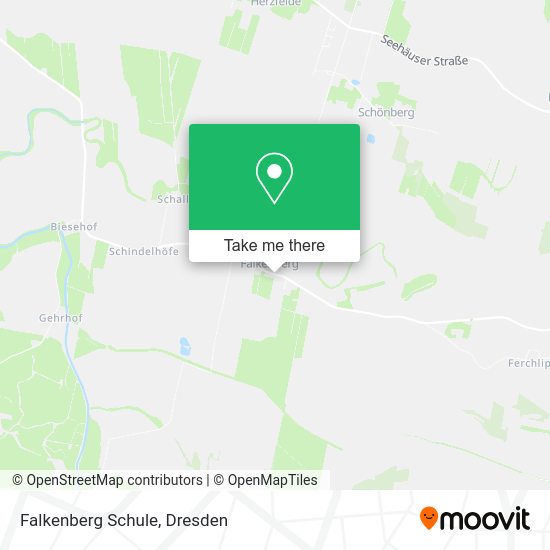 Карта Falkenberg Schule