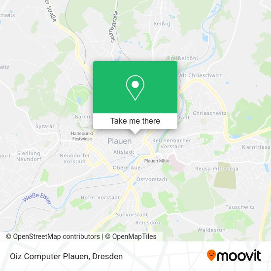 Карта Oiz Computer Plauen