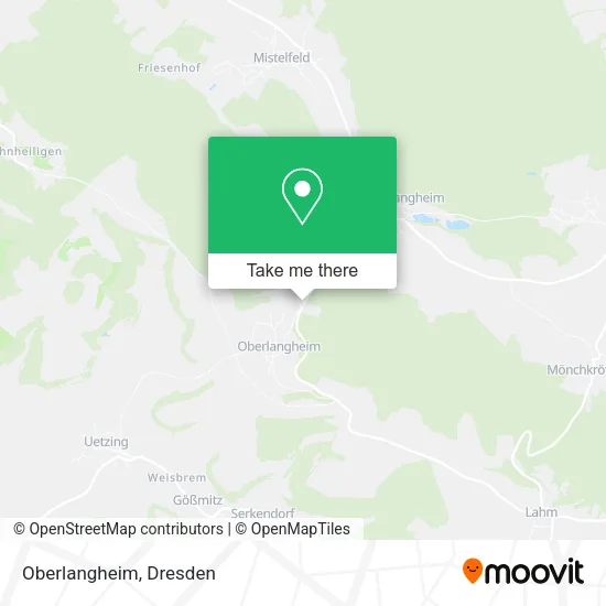 Карта Oberlangheim