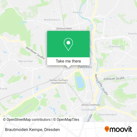 Карта Brautmoden Kempe