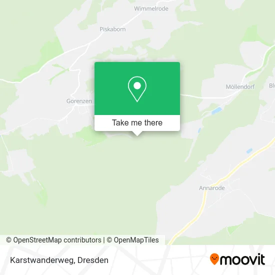 Карта Karstwanderweg