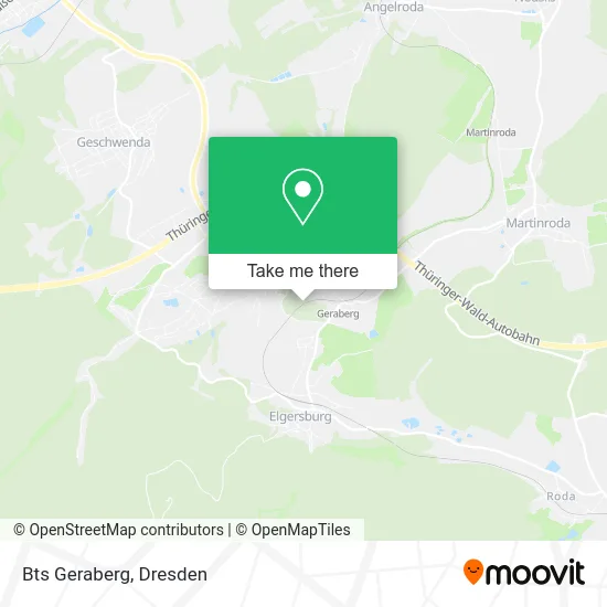 Карта Bts Geraberg