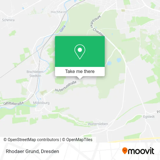Rhodaer Grund map